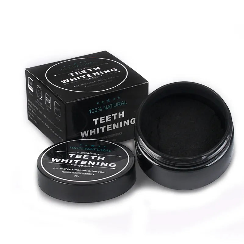 Teeth Whitening Kit - Activated Charcoal Powder